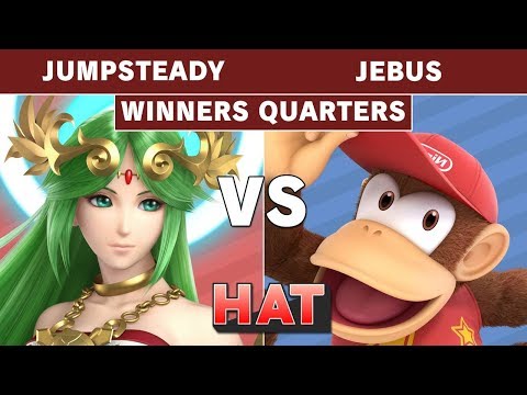 HAT 88 - Jumpsteady (Palutena) Vs. Jebus (Diddy Kong) Winners Quarters - Smash Ultimate