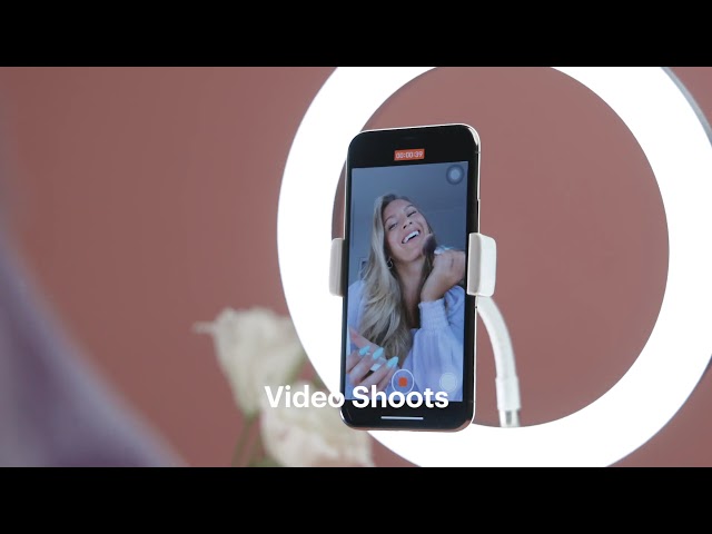 Kodak LED Ring Light avec trépied pour tous les smartphones