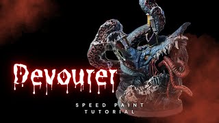 🐙 Grimcoven Devourer: EPIC Slap Chop Speedpaint (Tentacles & Teeth Tutorial)