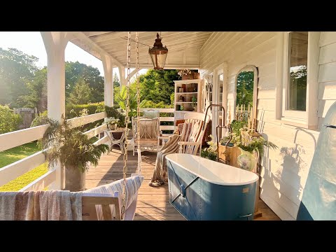 Dreamy Porch Makeover: Stylish Ideas, Thrifted Gems & DIY Inspiration🤍