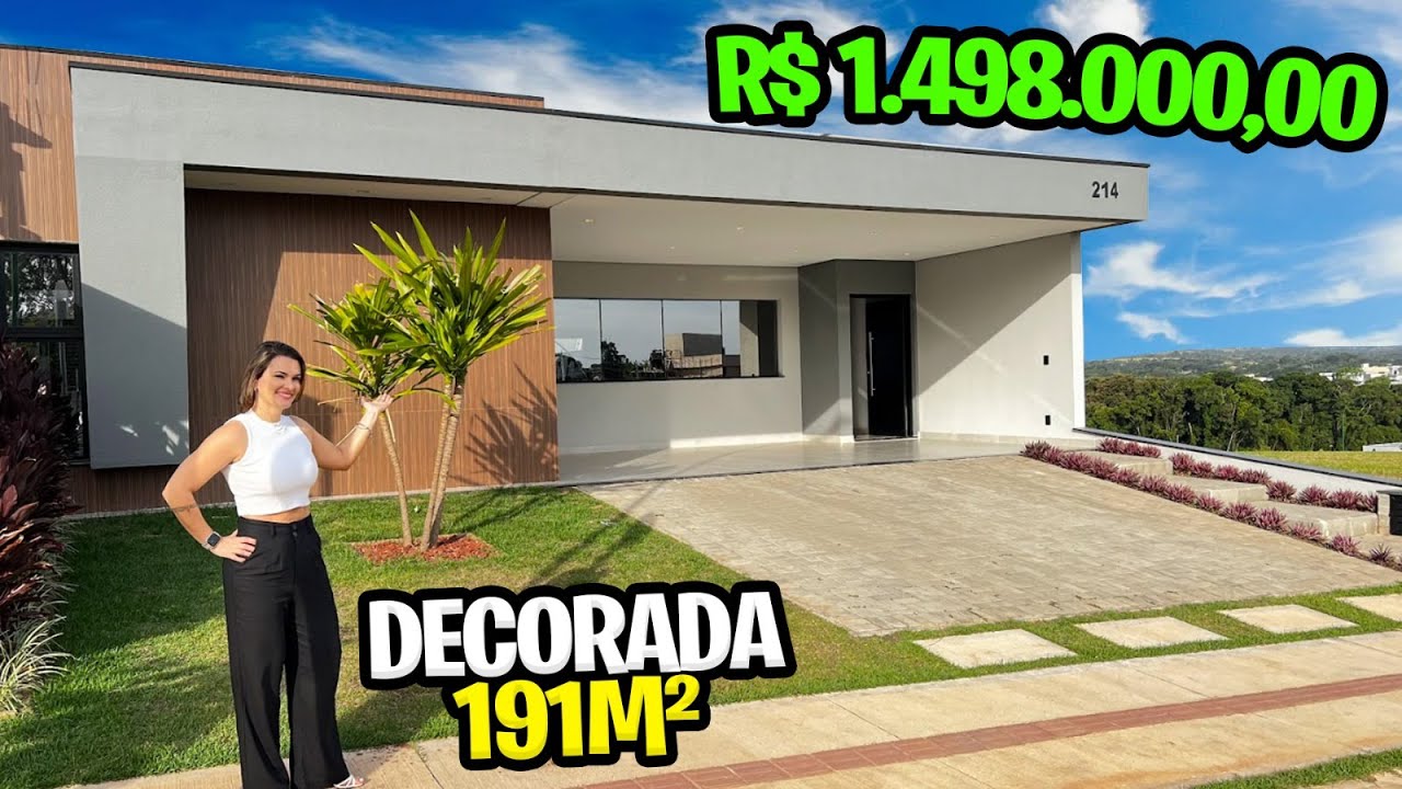 VENDIDA! Casa decorada a venda, com design diferenciado #indaiatuba