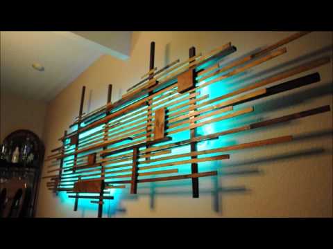 How To Make LED Backlit Wall Art - Addicted 2 DIY