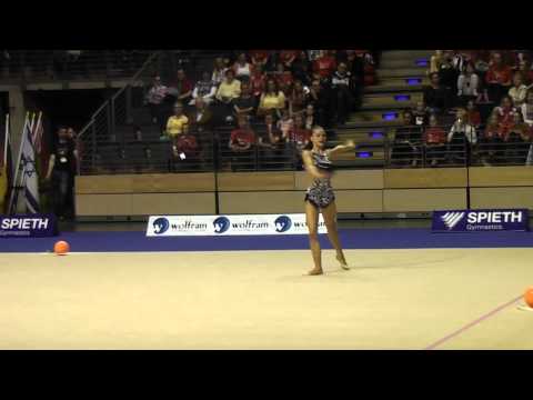 Berlin Masters 2014: Spela Kratochwill with ball