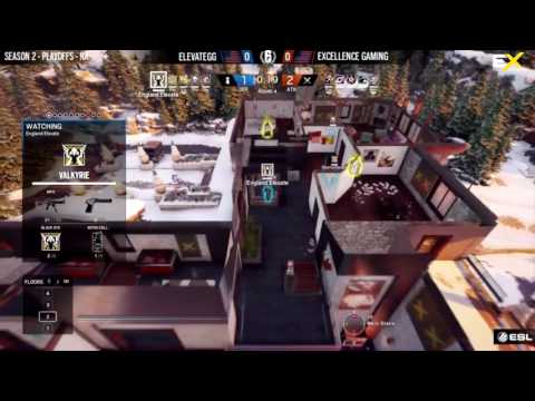 eX Vs Elevate Rainbow Six Pro League Map #1 Chalet