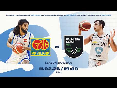 Alkar Sinj vs VALMIERA GLASS VIA |  Feb 11, 2026, 7:00 PM | ENBLeague 2025/26