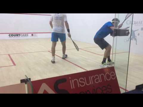 Squash - 2016 Evan Williams vs Simon Rösner game 3