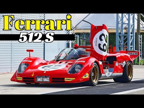 1970 Ferrari 512 S (#1004) ex Jacky Ickx - 550Hp V12 N/A Engine - Monza Historic 2019 by Peter Auto