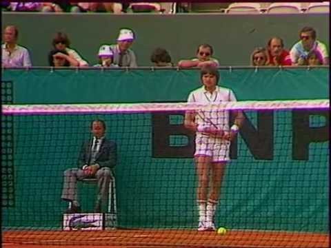French Open 1981 3R - Connors v Jean-Francois Caujolle