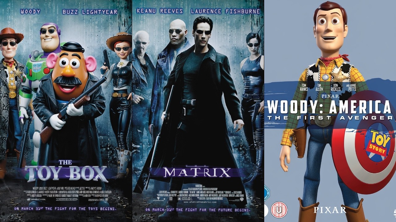 Toy Story Parody of Iconic Movie Posters#11