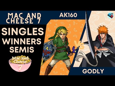 SC AK160 (Link) vs AFM Godly (Ichigo) - SSF2 Winners Semis - Mac and Cheese 7