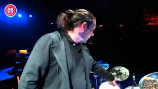 Alex Vesper erklärt sein Lena Tour Drumset