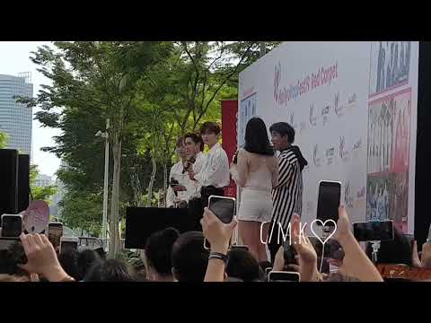 190525 Hallyupopfest with NU'EST Red carpet 1