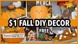 $1 Fall DIY Decor Hacks You’ll Love!