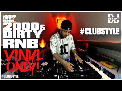 Dj Lil Saint | 2000s Dirty R&B Warm Up Club Classics🔴Red Light Session 1 | Vinyl Only🔥