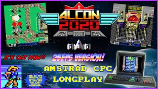 [AMSTRAD CPC] 🚀 Alcon 2020 (25fps Final Version!) - Longplay ⭐️ (Now out for free digital download!)