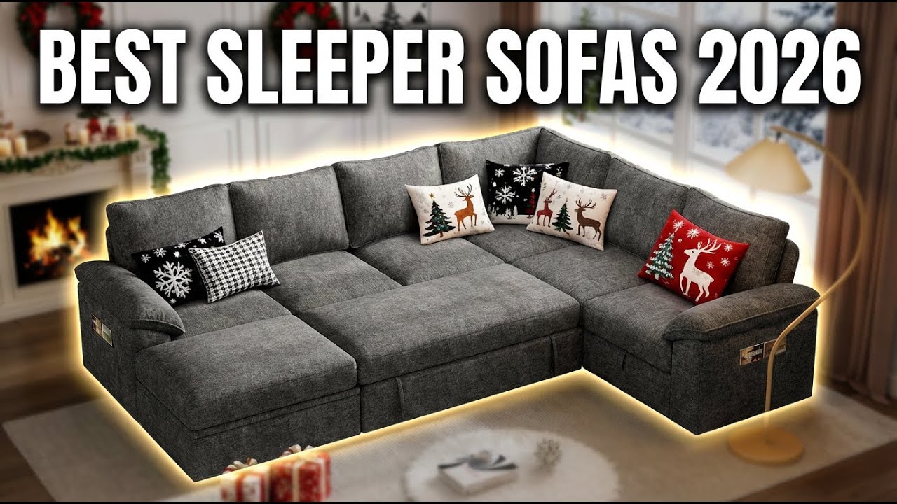Best Sleeper Sofas 2026: Top 5 Comfortable Pull-Out Couches for Guests & Small Spaces