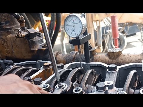 NT 855  175 kwi COMMINS. Valves and injectors adjustment