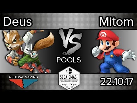 Soda Smash III - NG | Deus (Fox)vs Mitom (Mario) - Pools