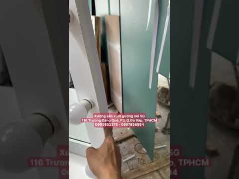 Gương bàn trang đIểm máI vòm gắn đèn LED chuyên nghiệp
