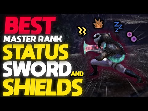 *BEST* STATUS SWORD & SHIELD SETS! | Highest DPS & Utility Builds for Solo & Co-Op | MHW: Iceborne