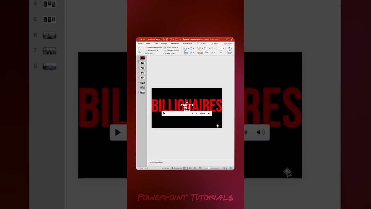 Add Backround music to Powerpoint
