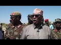 Madaxweynaha Galmudug Iyo Taliyaha CiidanKa Xoogga Dalka Oo Maantay Furay Wadooyinka Xirnaa Ee Gaalk