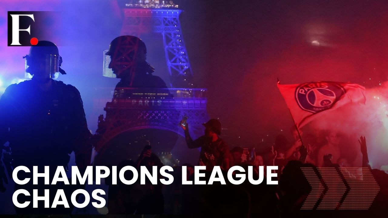 PSG Champions League Celebrations Turn Violent | French Police Arrest 416 | Paris Riots