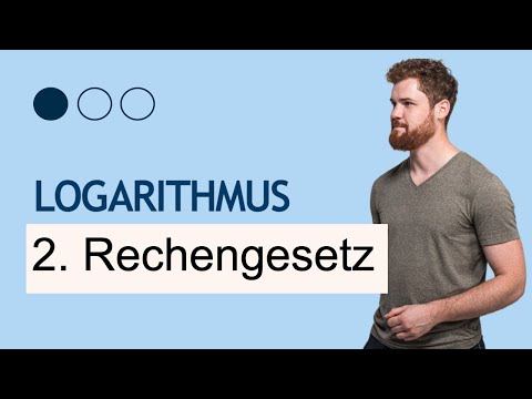 2. Logarithmus Rechengesetz. EINFACH erklärt. Am Beispiel.