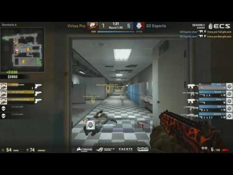 CS:GO - Shox Sick Anti-Eco ACE vs Virtus Pro @ ECS Season 2