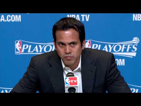 Erik Spoelstra Holds Shortest Pregame Press Conference Ever