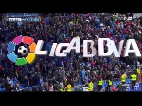 Real Madrid humilló 7 -  1 al Celta de Vigo con póker de Cristiano