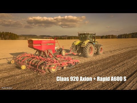 Claas 920 Axion + Rapid A600 S
