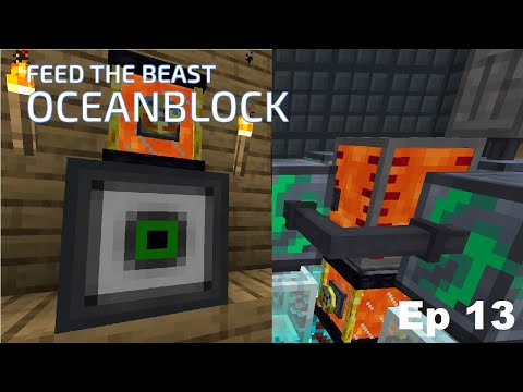 FTB Oceanblock 1.16.5 - Episode 13 Mass wireless lava production