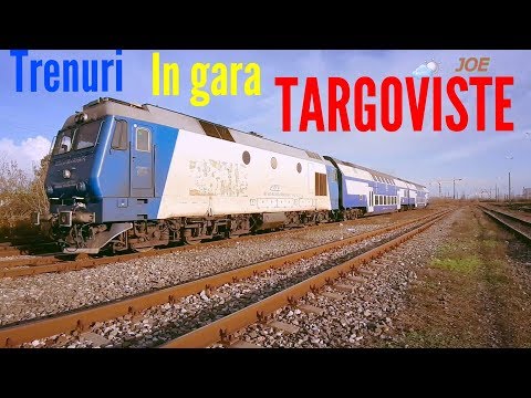 Trenuri prin gara orasului meu - TARGOVISTE
