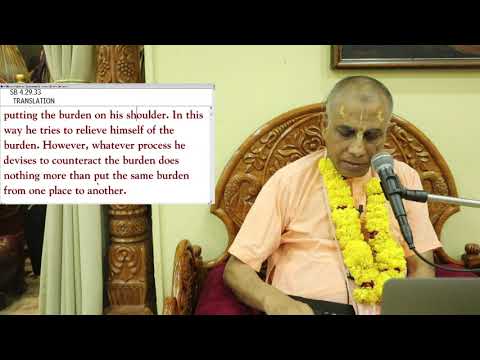 Srimad Bhagavatam 4.29.33 Lecture | His Grace Sundar Gopal Prabhu