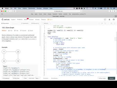 Facebook Interview Question:  Clone Graph