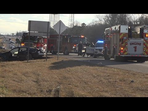 *LIVE* Crash With Person Trapped - Lancaster County, South Carolina