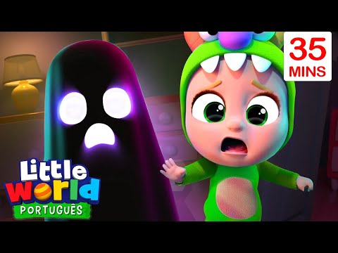 O Halloween de Nina e Nico e Muito Mais! | O Mundo de Nina e Nico - Little World Português