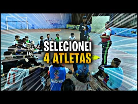 PENEIRA SUB 18 PARTE 2, SELECIONEI 4 ATLETAS
