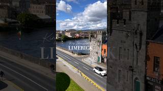 Beautiful views from the top of King John's Castle Limerick 🇮🇪 #ireland #trip #castle