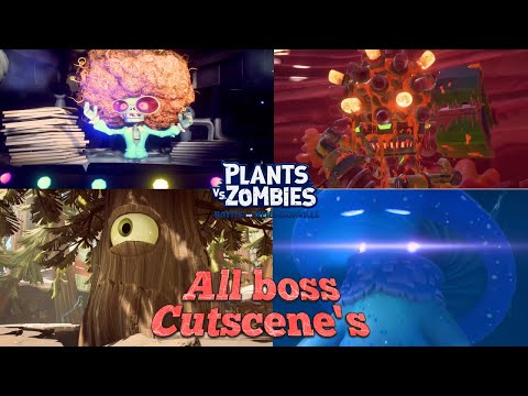 PVZ battle for neighbor ville all boss Cutscene's