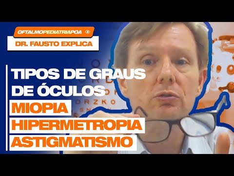 👁️ TIPOS DE GRAUS DE ÓCULOS - MIOPIA HIPERMETROPIA ASTIGMATISMO