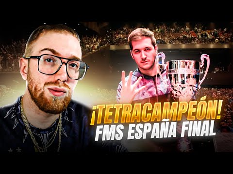 ¡CHUTY SE CONSAGRA UNA VEZ MÁS COMO TETRACAMPEÓN DE FMS ESPAÑA! | REACCIÓN FMS ESPAÑA FINAL