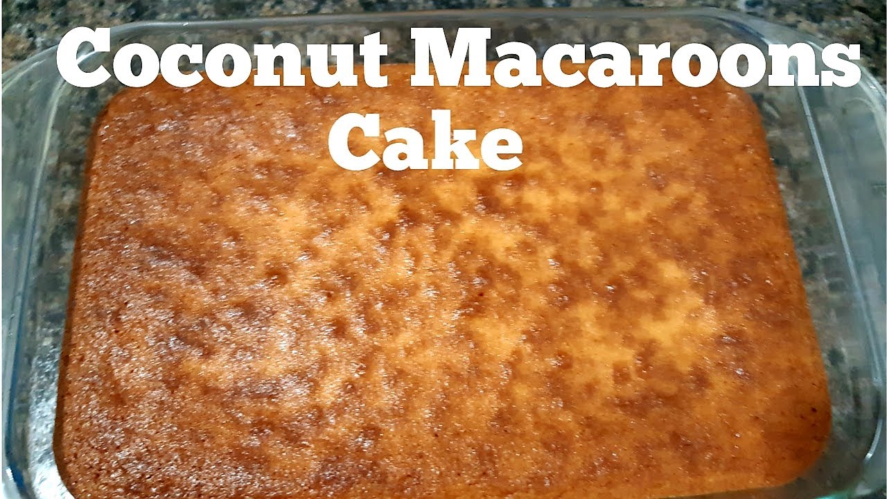 How to make Coconut Macaroons Cake / Delicious desserts