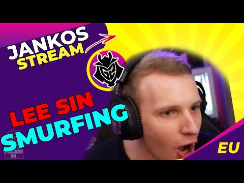 G2 Jankos SMURFING on Lee Sin in SoloQ