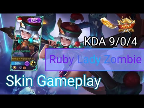 Ruby Lady Zombie Gameplay by DRAGNOMARU | Ruby Unstopable Build Season 15