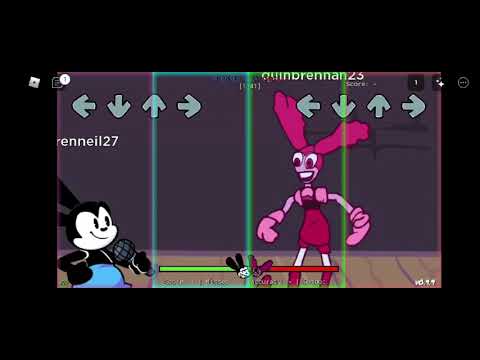 Rabbit's luck but pipecleaner spinel vs oswald sings it but in roblox
