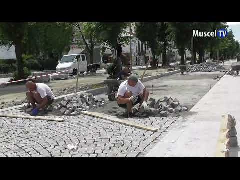 Jurnal MUSCEL TV 31.05.2022 Lucrări pe strada Republicii din Câmpulung