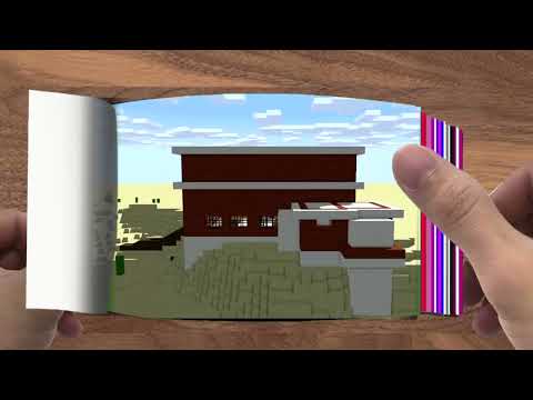 FLIPBOOK  Monster School  SCP 2000 CLONE MACHINE   Minecraft Animation006