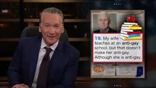 Mike Pence: 25 Things You Don't Know About Me | Real Time with Bill Maher (HBO)